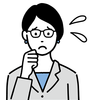 悩む女性